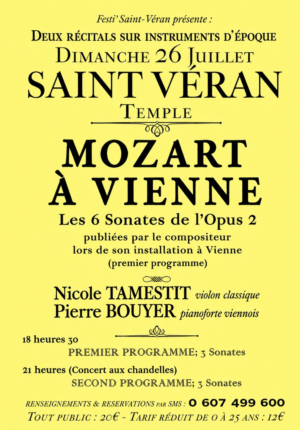affiche mozart a vienne
